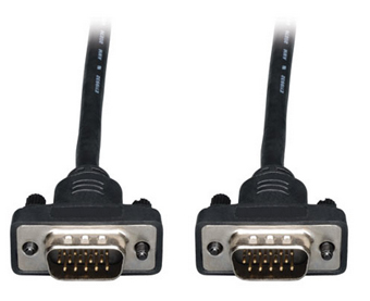 Tripp Lite 6ft Low Profile VGA Coax Monitor Cable High Resolution HD15 M/M